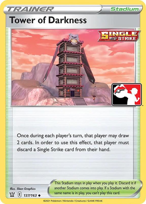 Battle Styles Tower Of Darkness [Prize-Pack] Pokémon card